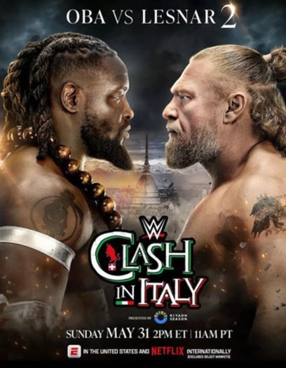 WWE Clash In Italy (1st May 2026)